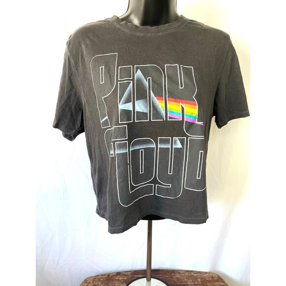 Pink Floyd Dark Side Prism Logo Tee Black Sz S - Picture 1 of 7